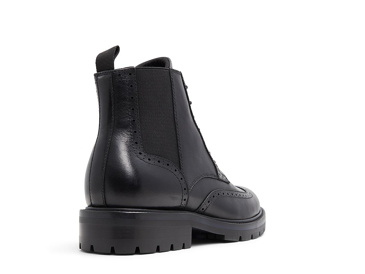 ALDO Toney Wingtip Boot in Black for Men Lyst