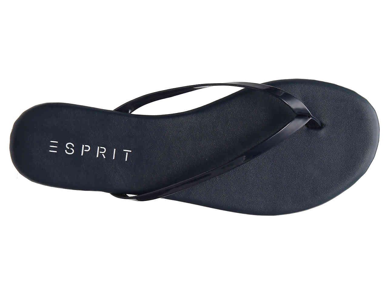 Esprit Party Flip Flop in Blue | Lyst