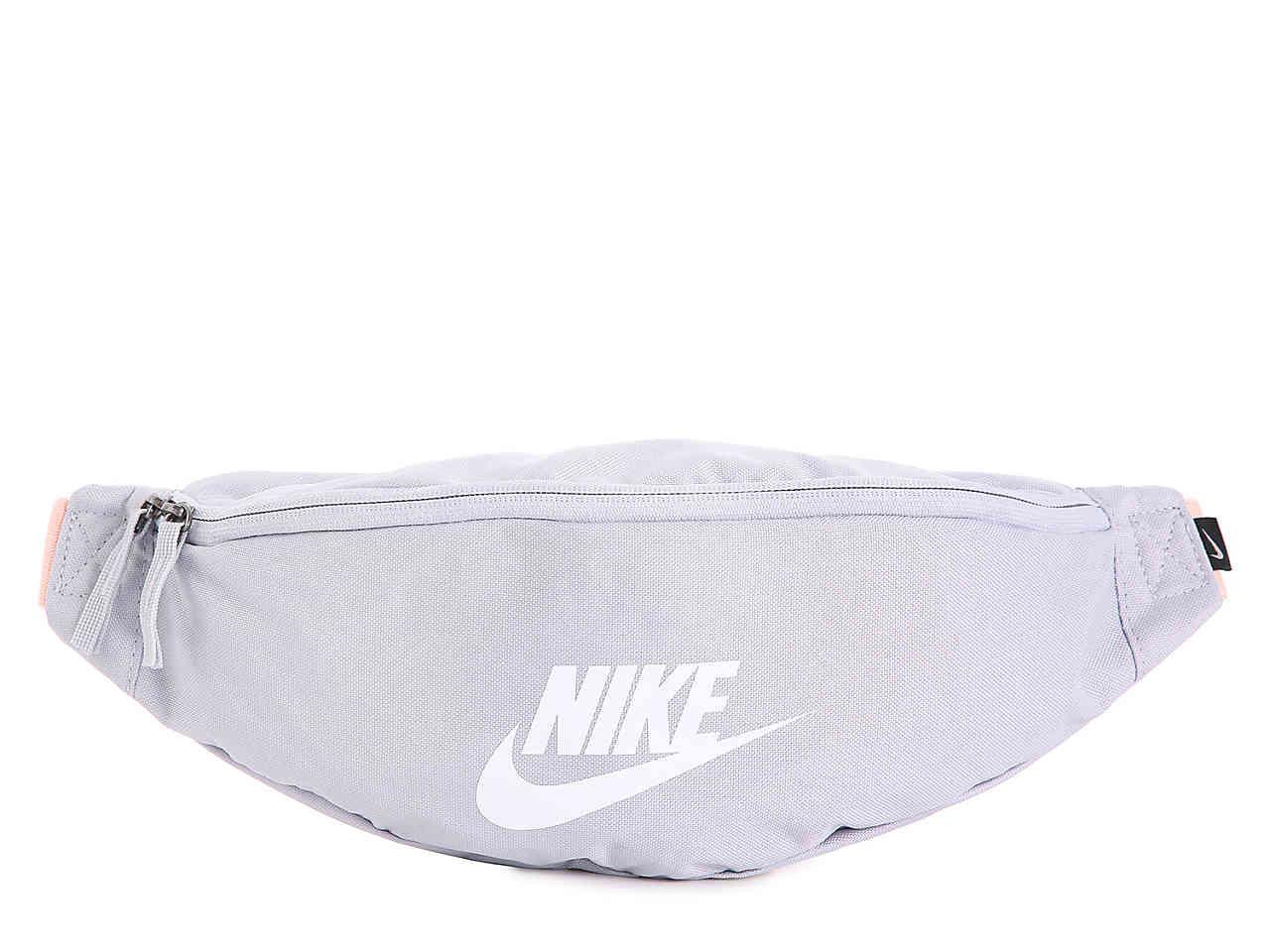 nike waist bag grey