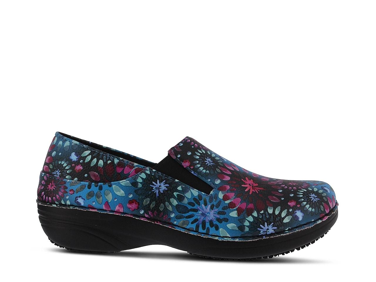 spring step freesa work clog