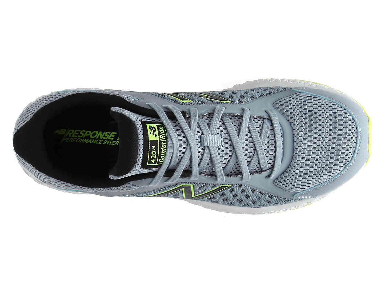 New Balance Synthetic 420 V4 Running Shoe in Black for Men | Lyst