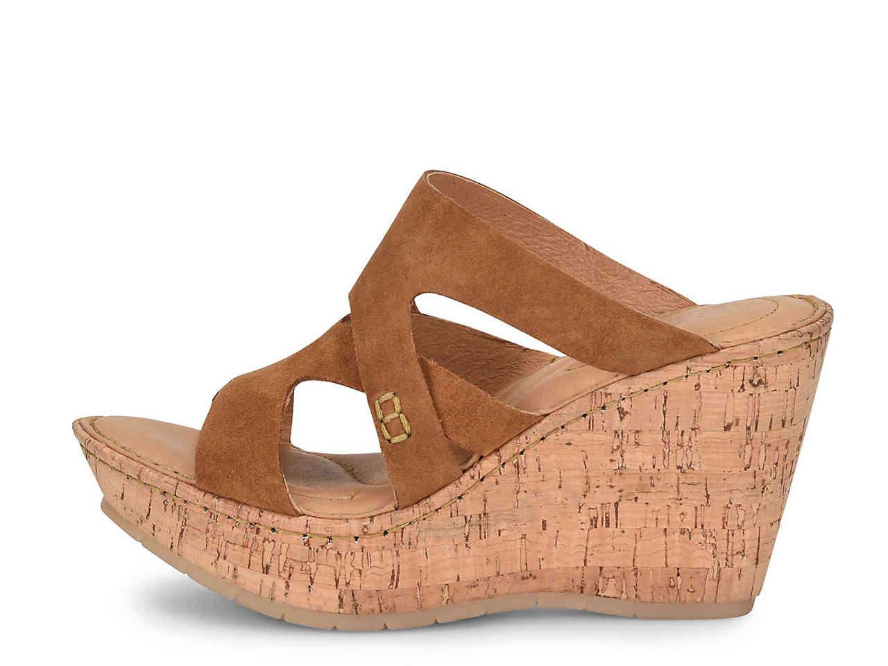 born andreas wedge sandal