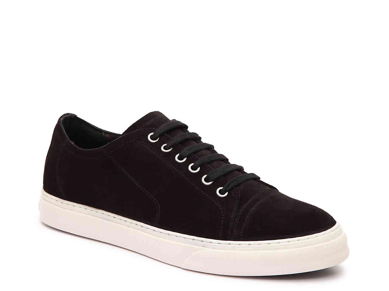 Vince Camuto Leather Quort Sneaker in Black for Men - Save 44% - Lyst