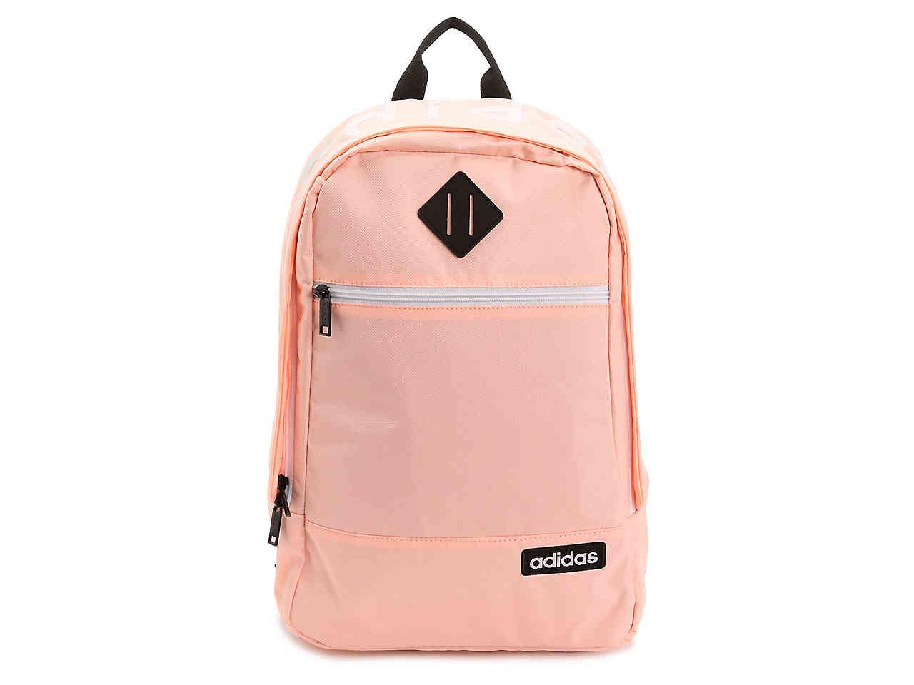 coral adidas backpack