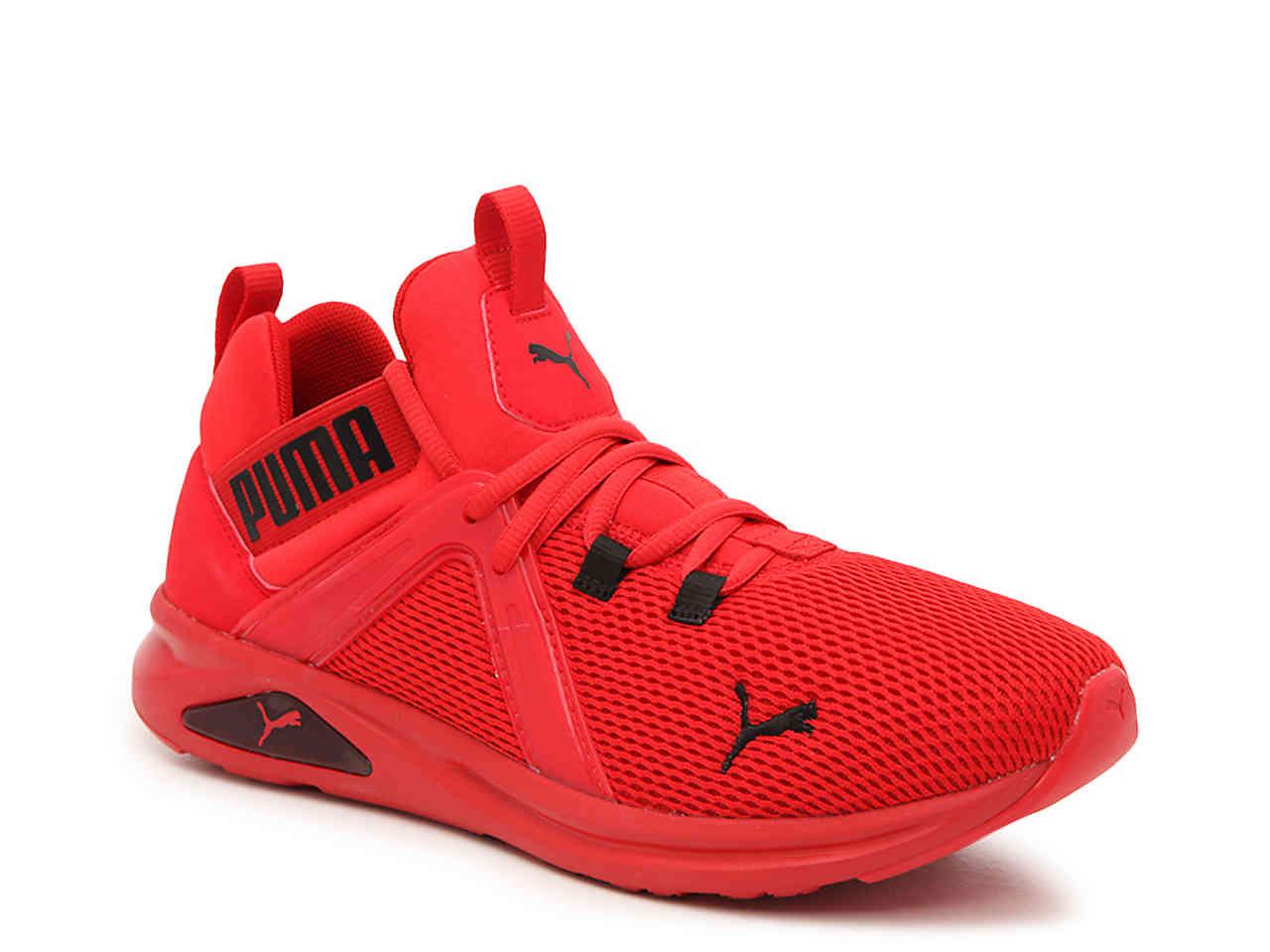 puma men's enzo red