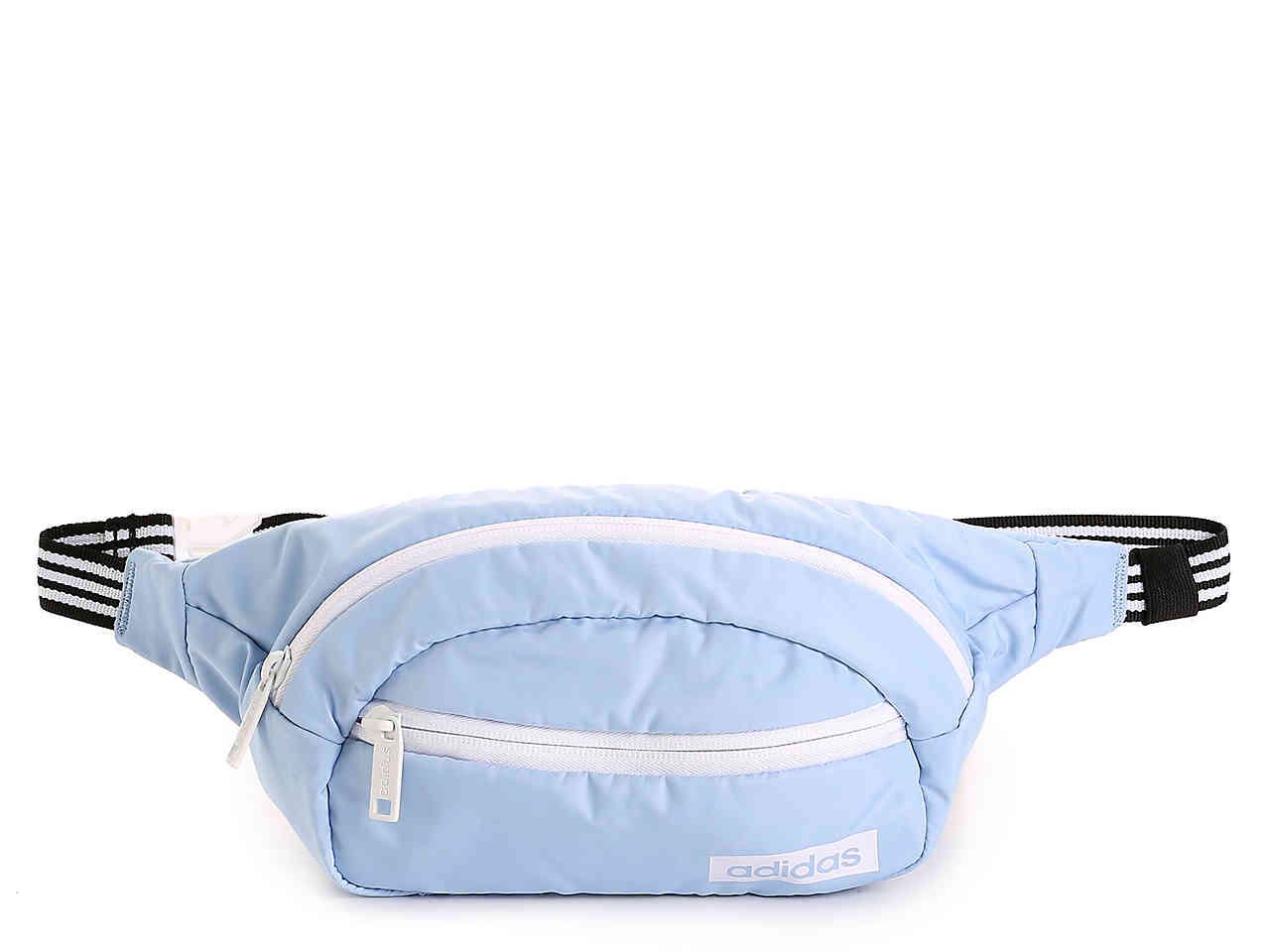 light blue adidas fanny pack
