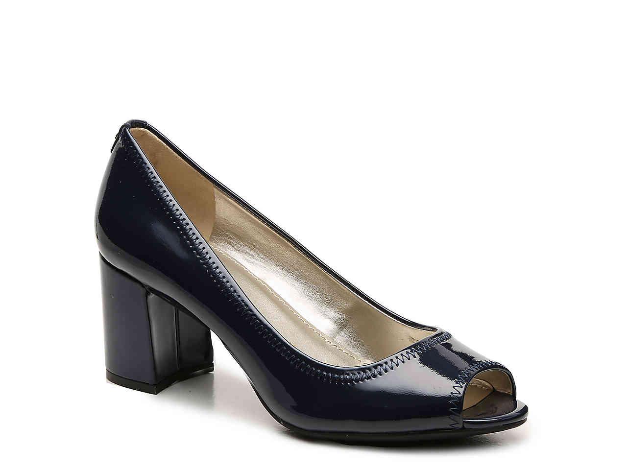 anne klein meredith pumps navy