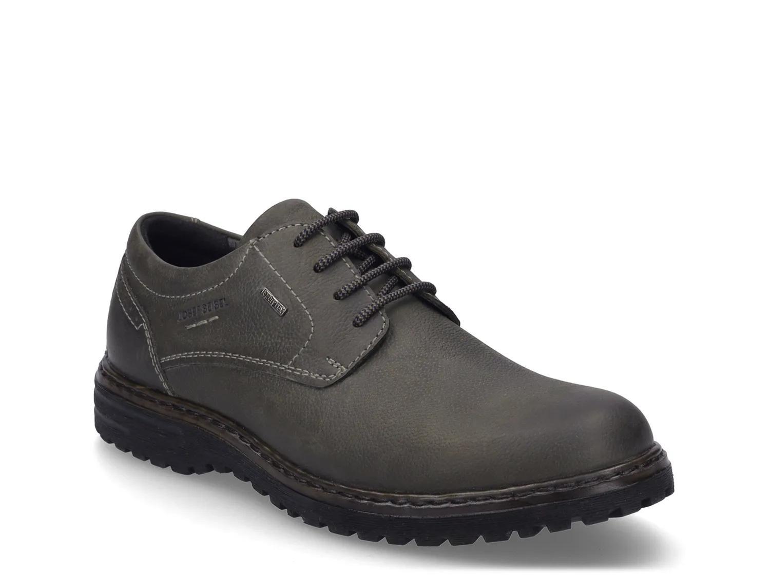 Josef Seibel Earl: Leather Lace Up Oxford Shoes Dark Gray Josef Seibel Earl 05 Men main image 4