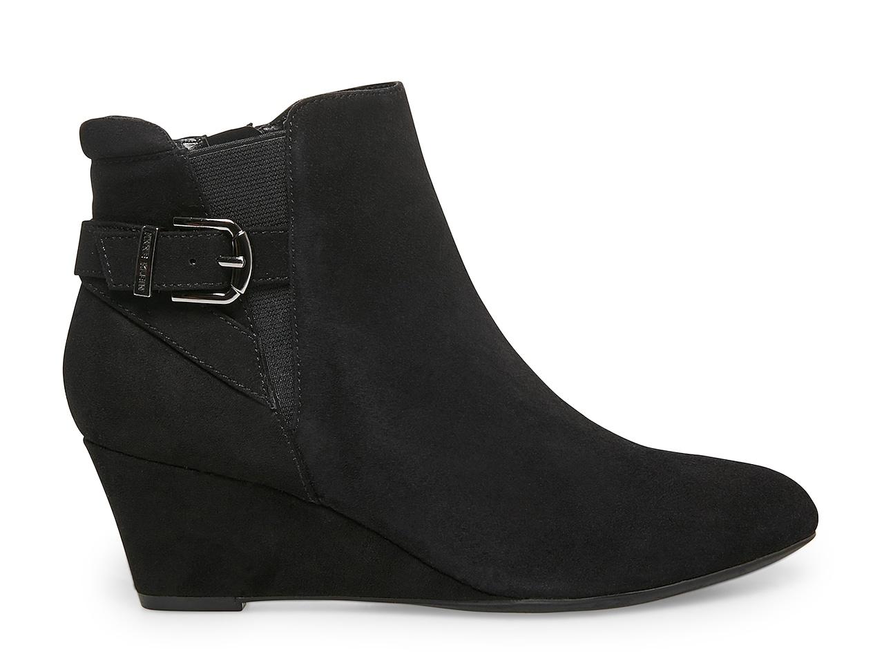 attention wedge booties