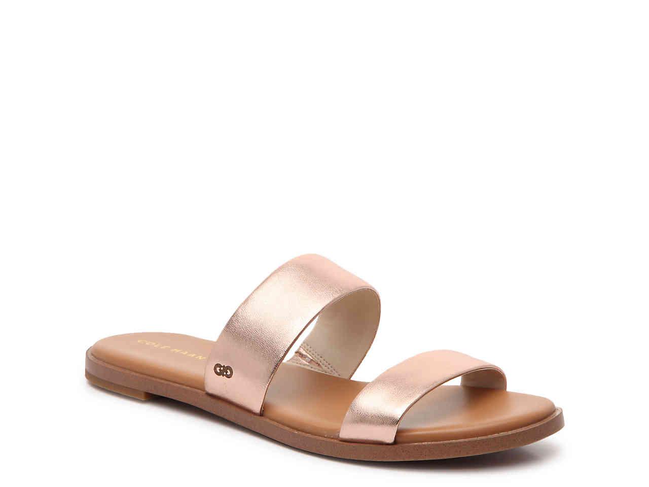 cole haan rose gold sandals