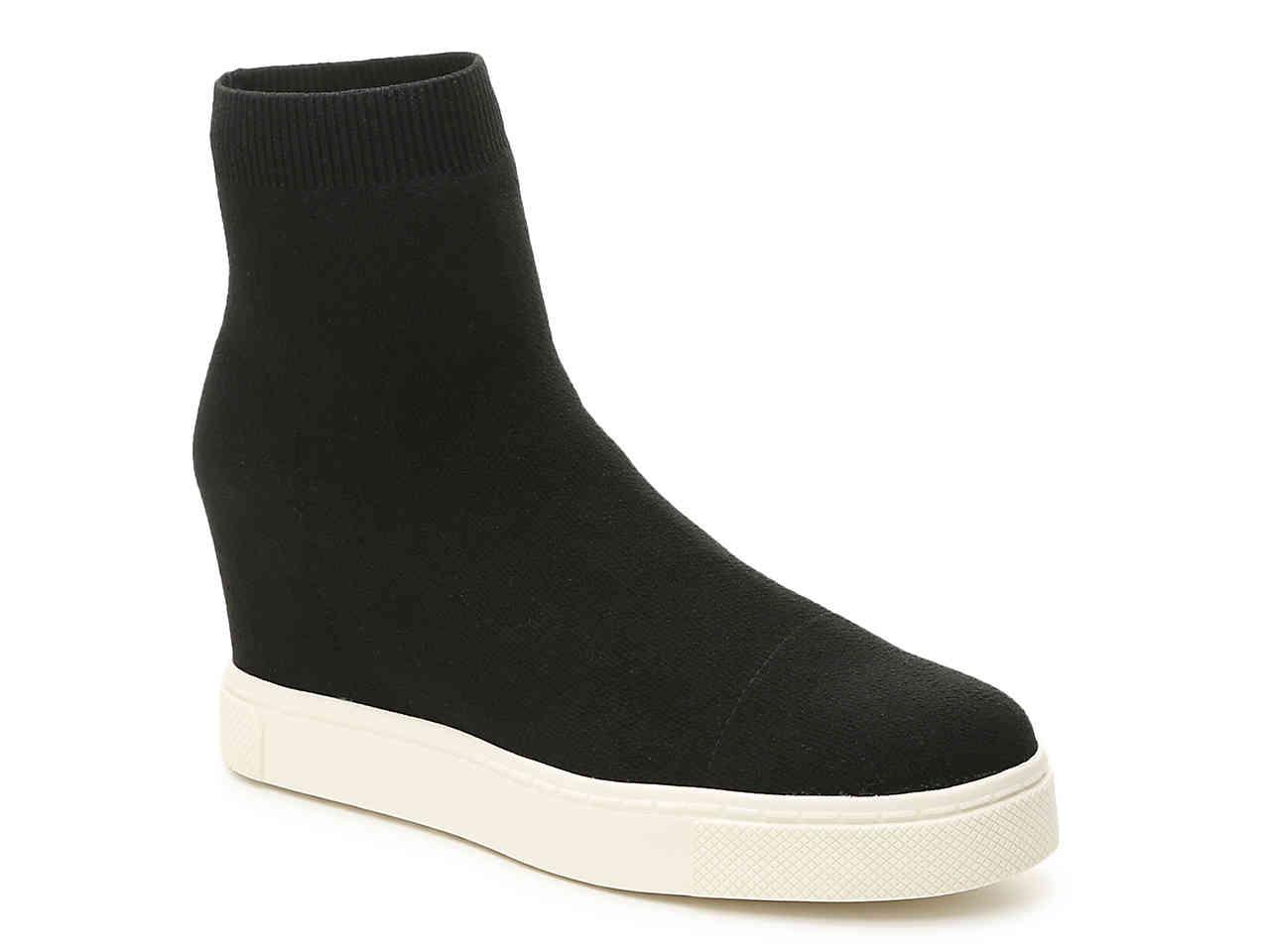 steve madden wedge high top sneakers