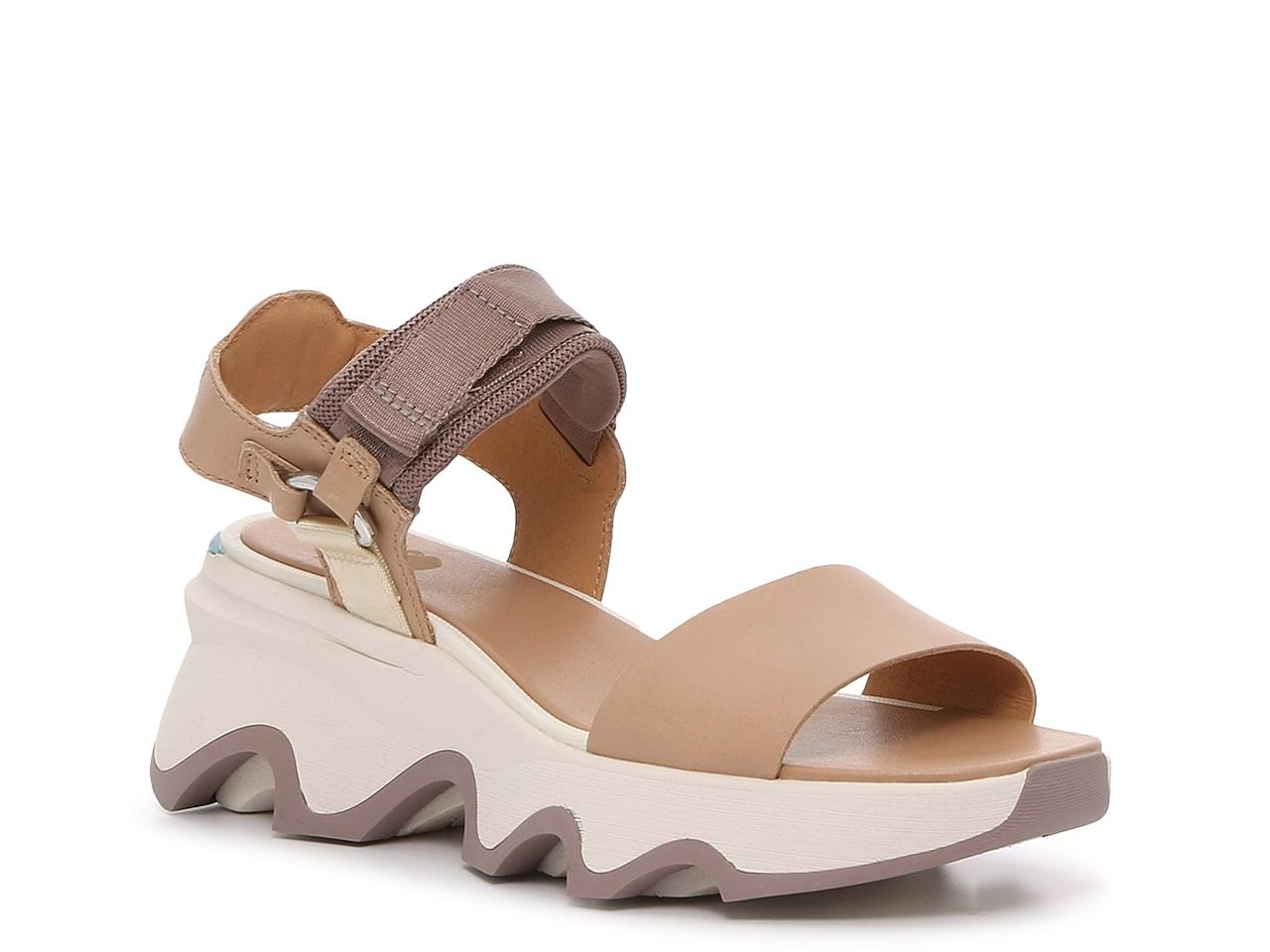 sorel ash brown wedge