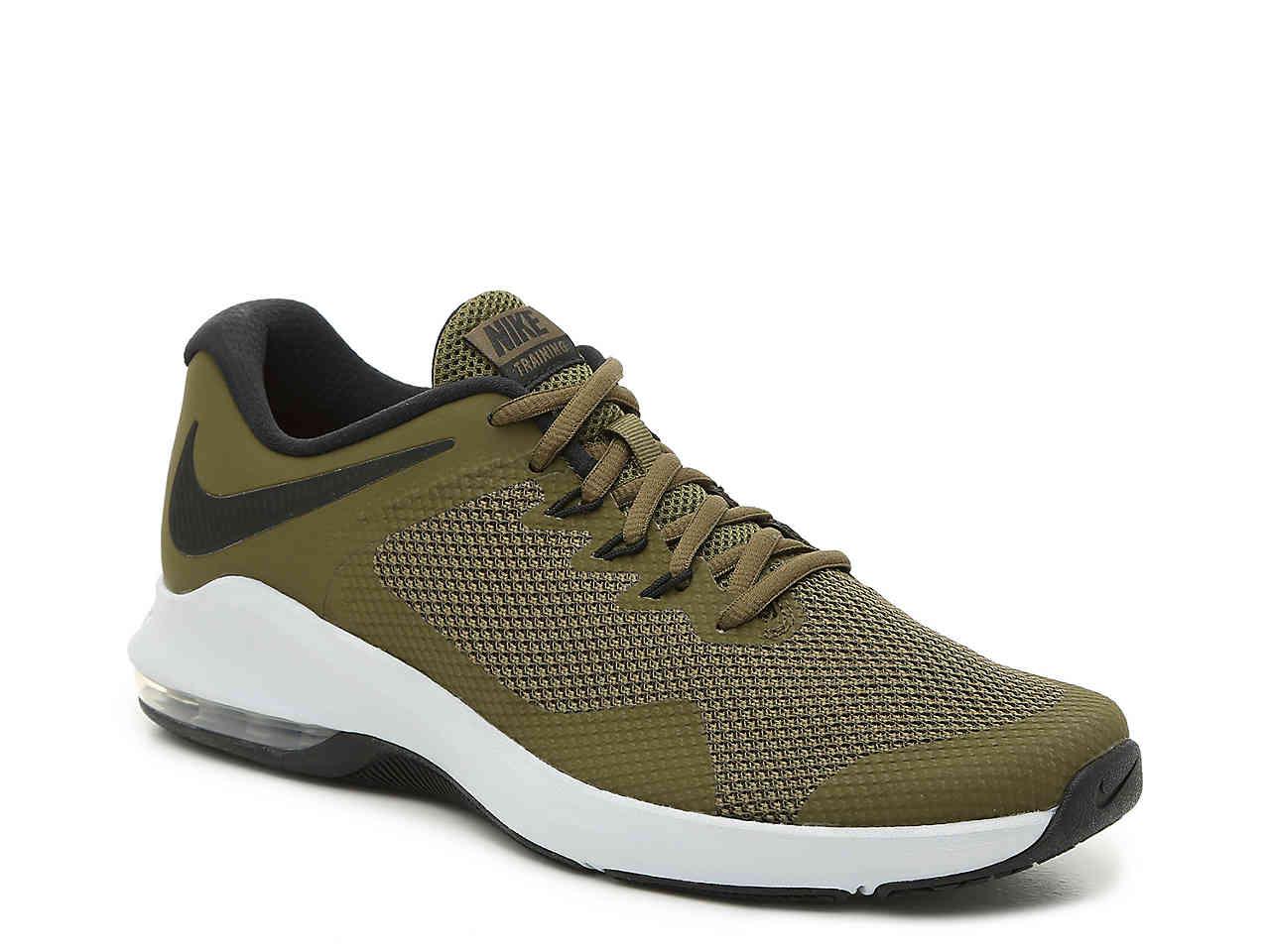 Nike Synthetic Air Max Alpha Trainer Training Shoe in Olive Green (Green)  for Men - Lyst