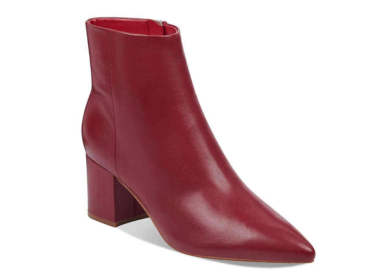 marc fisher jelly bootie red