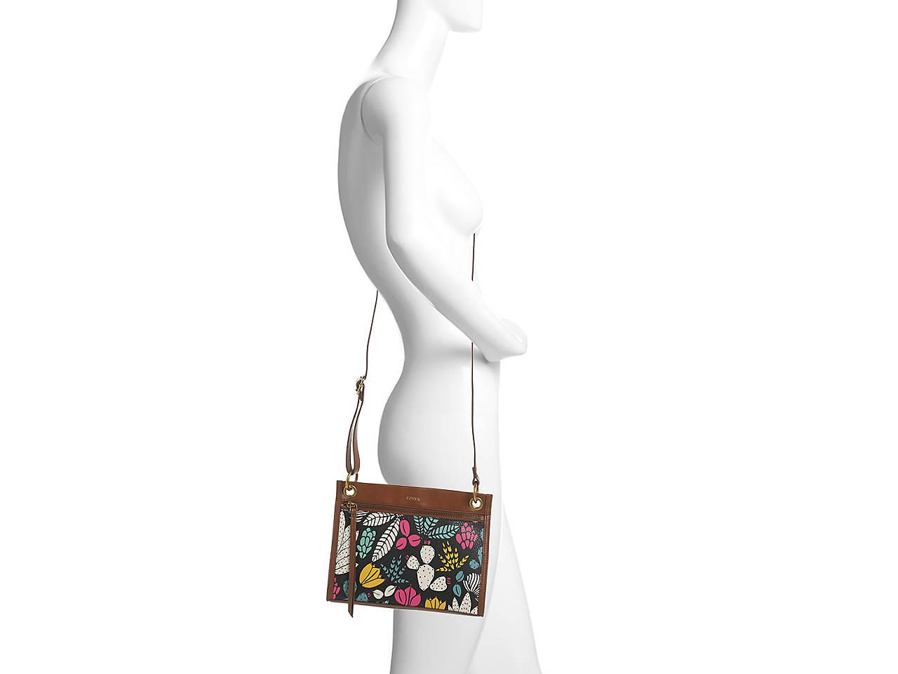 Fossil Violet Crossbody Bag | Lyst