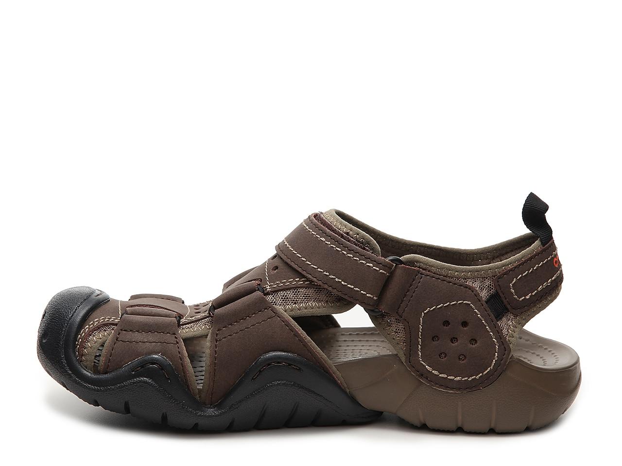 Crocs™ Swiftwater Sandal in Brown for Men | Lyst