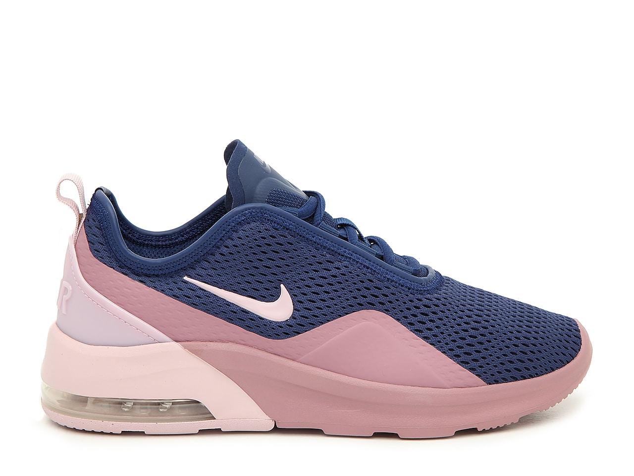 Nike Synthetic Air Max Motion 2 Sneaker in Navy/Mauve (Blue) | Lyst