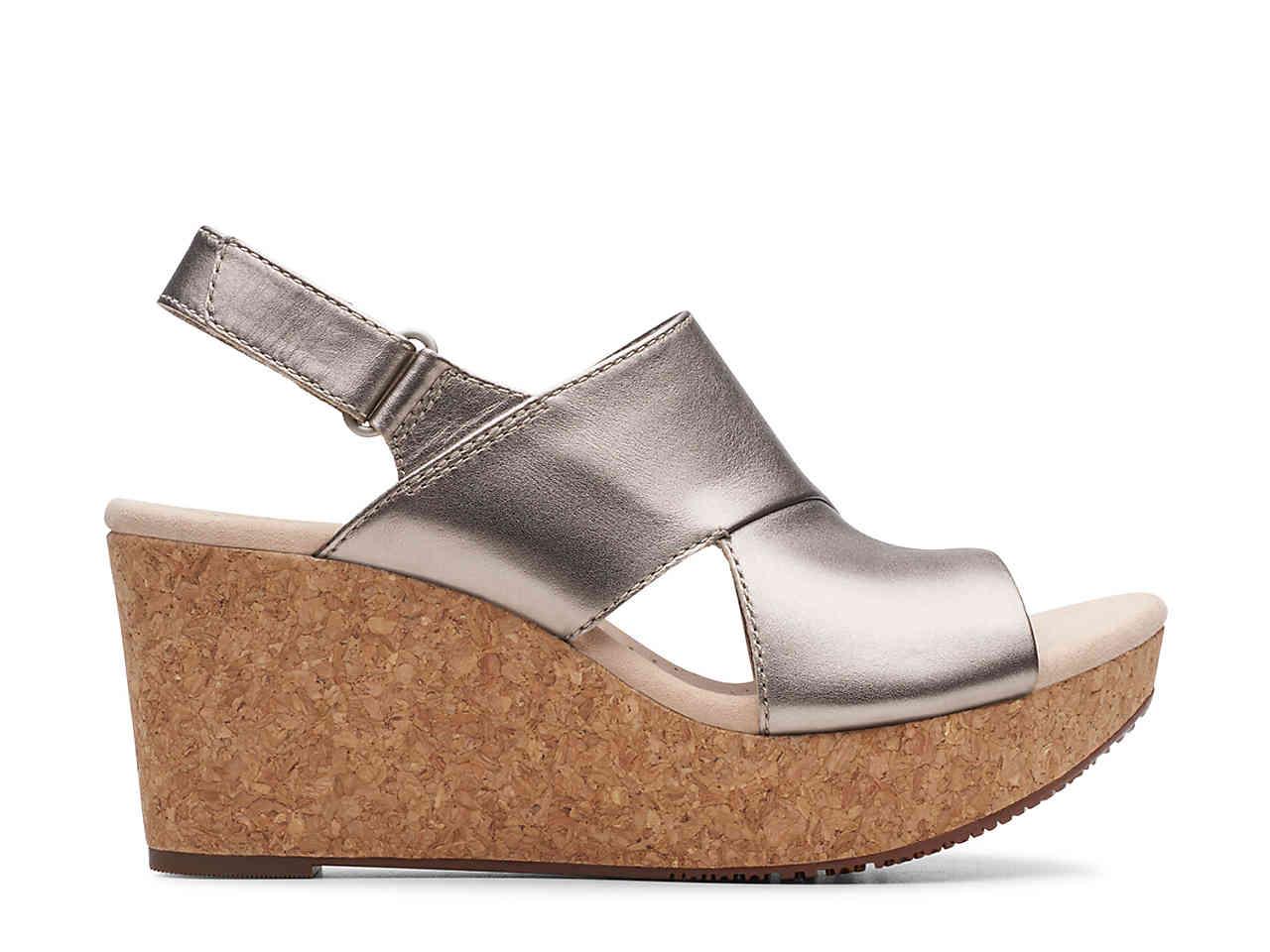 clarks annadel sky wedge sandal