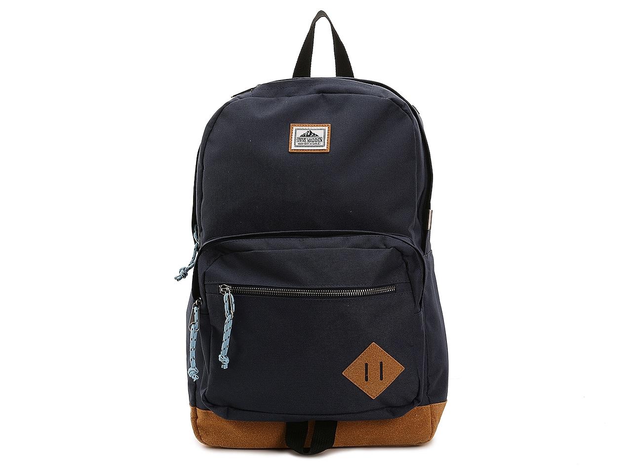 steve madden backpack blue
