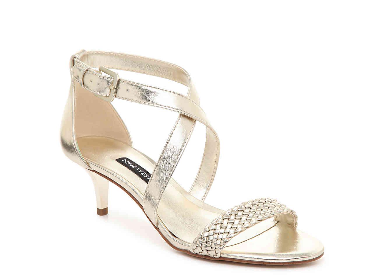 Nine West Lachlan Sandal in Gold 
