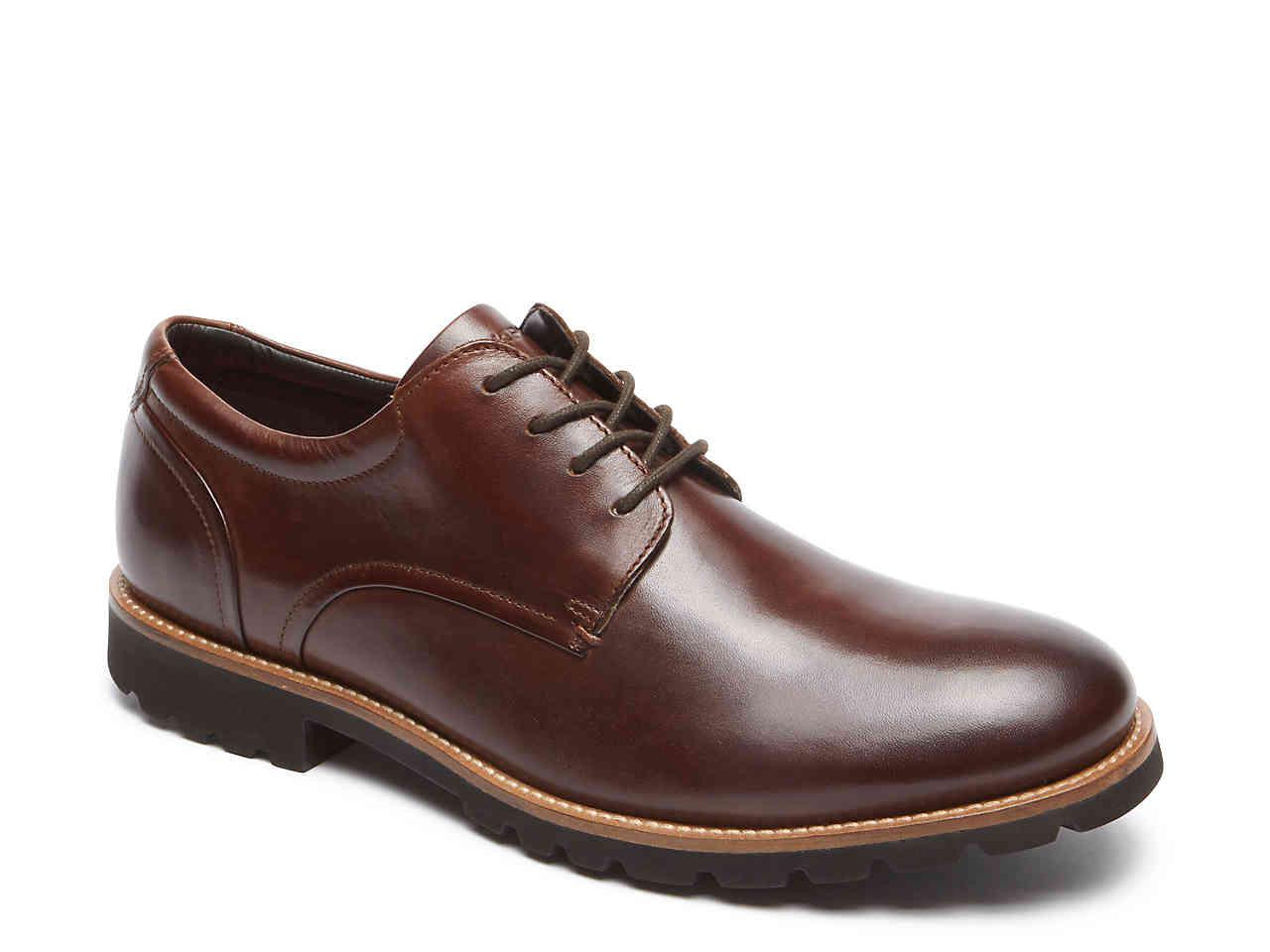 Rockport Leather Colben Oxford in Dark Brown (Brown) for Men - Lyst