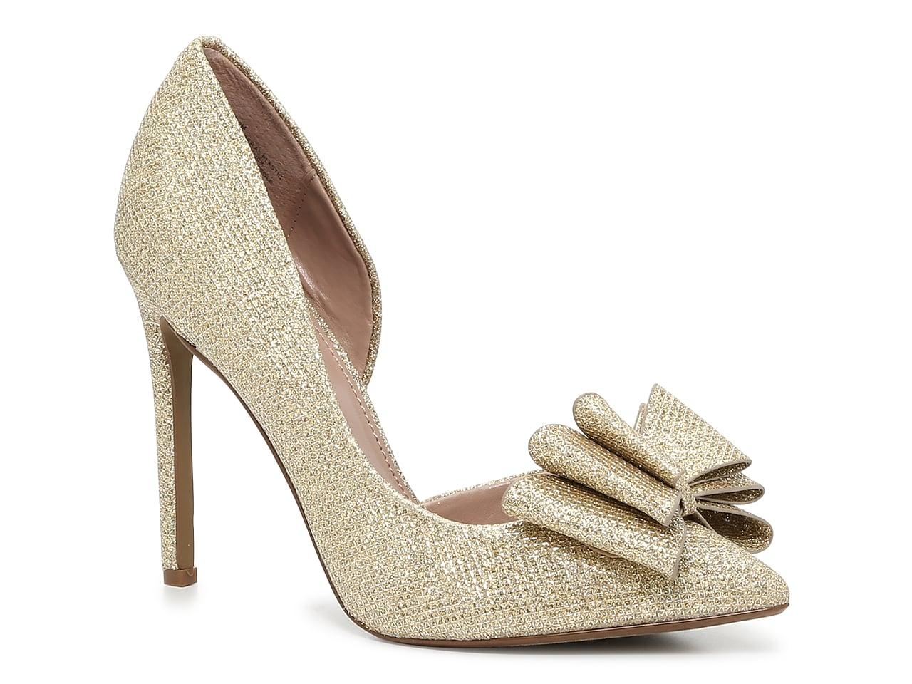 Betsey Johnson Prince Pump in Metallic Lyst