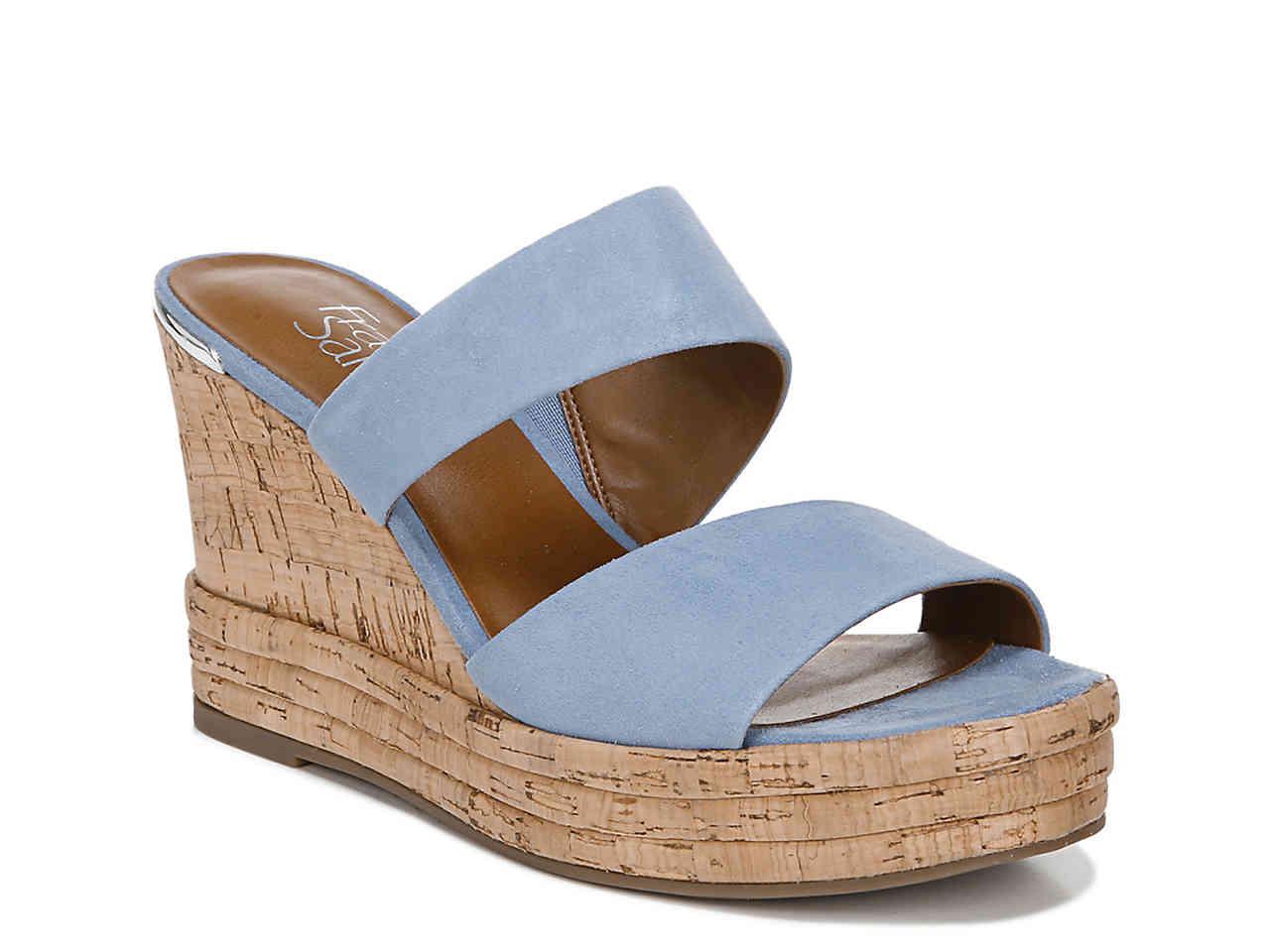franco sarto wedge sandals dsw