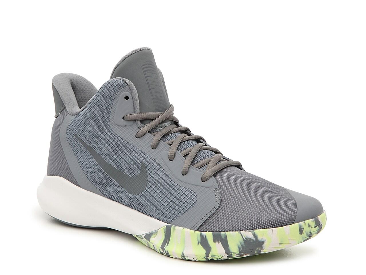 nike precision 3 grey