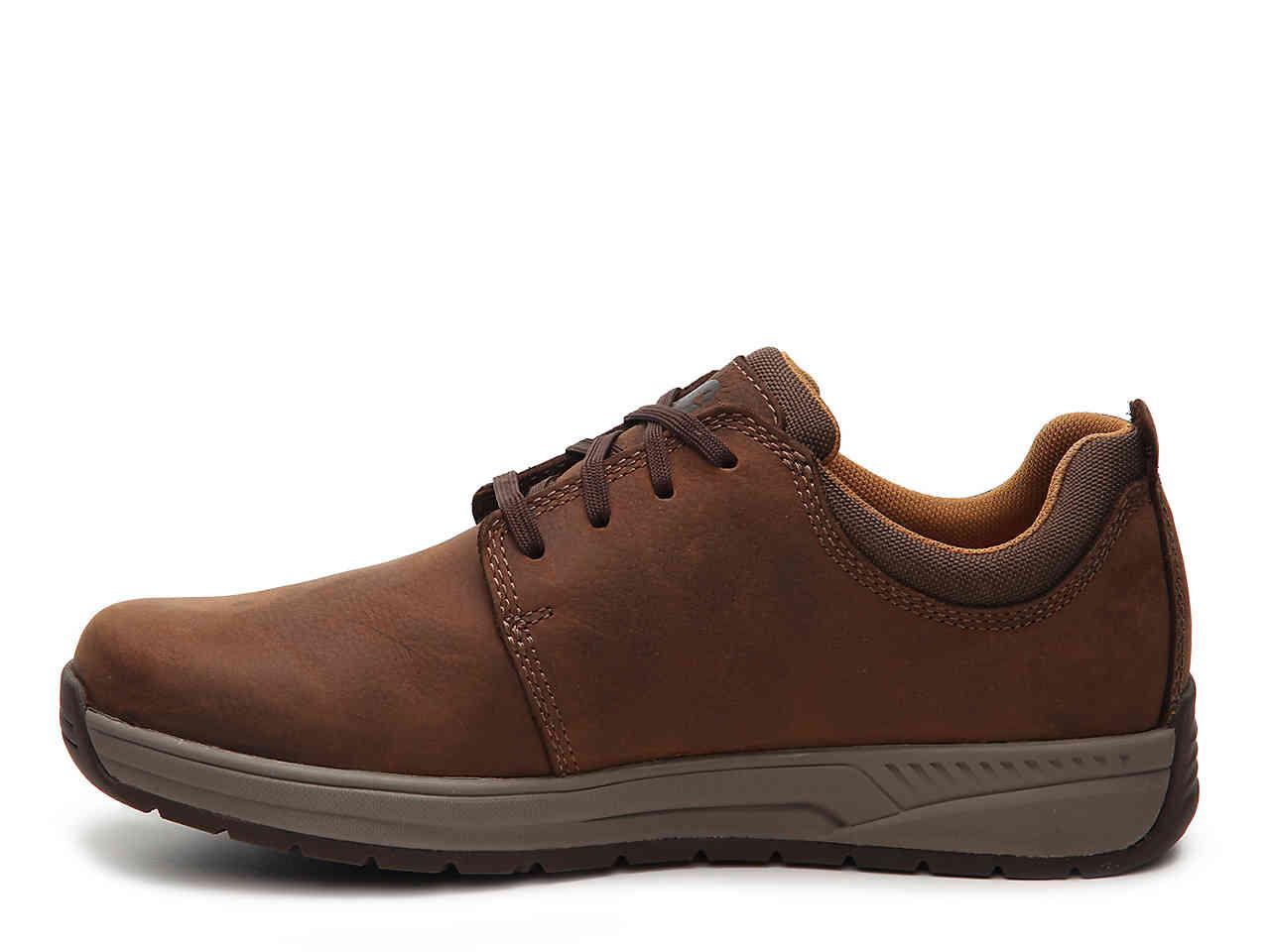 Carhartt Leather Oxford Work Shoe in Brown for Men - Lyst