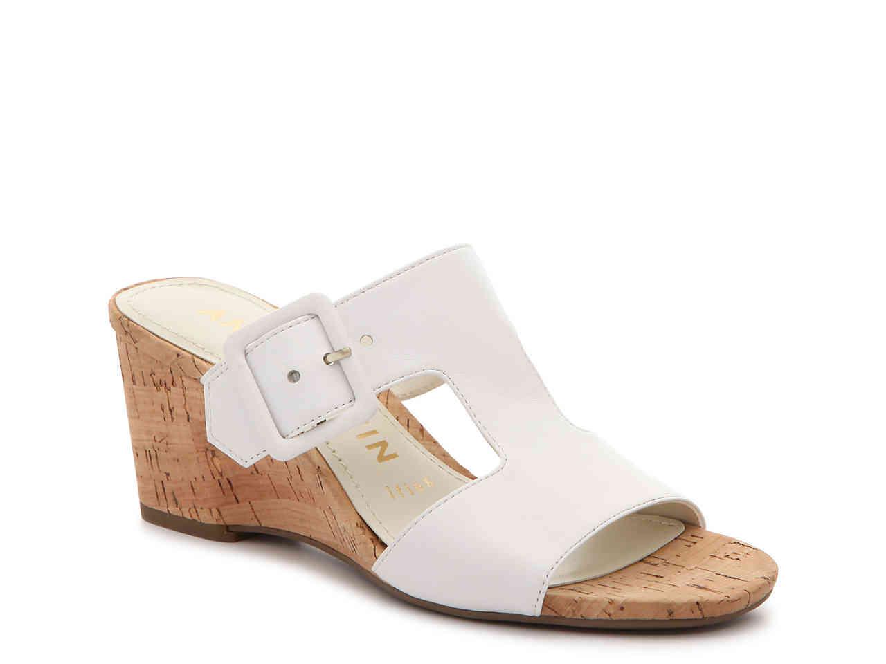 anne klein nilli wedge sandals