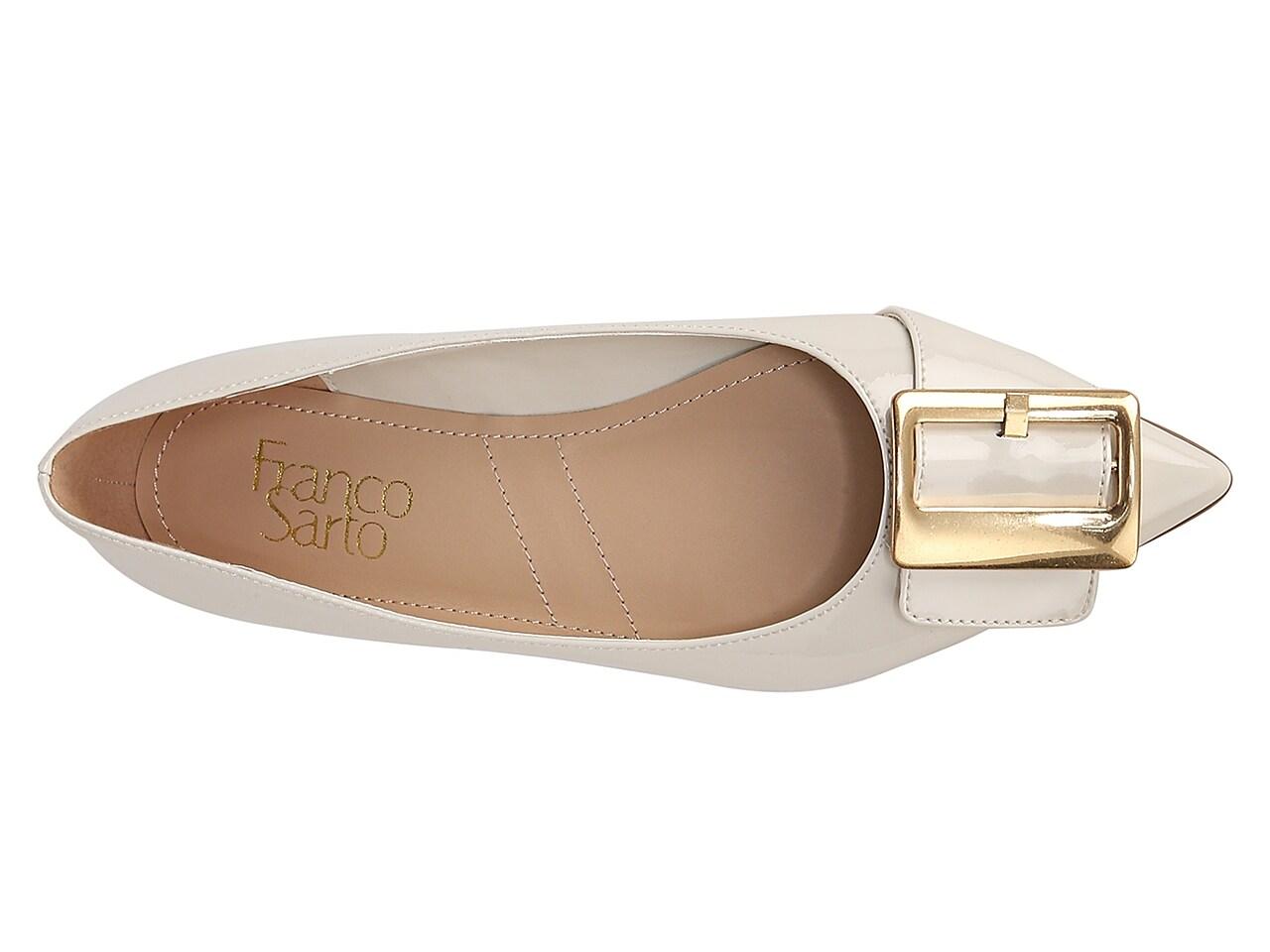 HOT Ballet Flats Franco Sarto Gold Shoes Franco Sarto Flat Shoes - Main Image