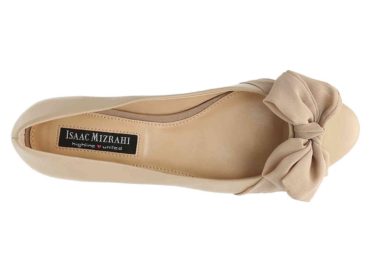 isaac mizrahi arielle ballet flat