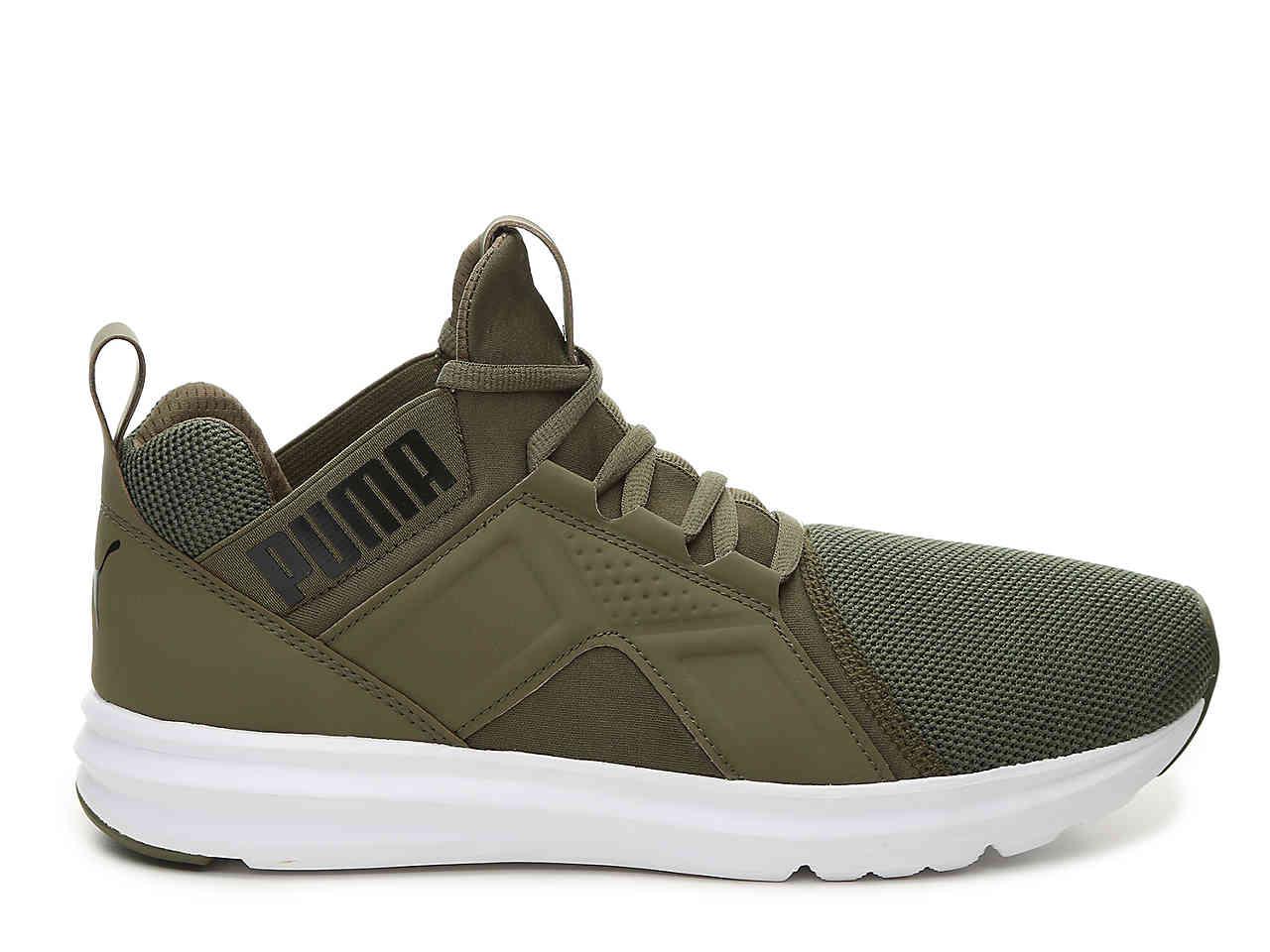 Enzo Sneaker in Olive Green 