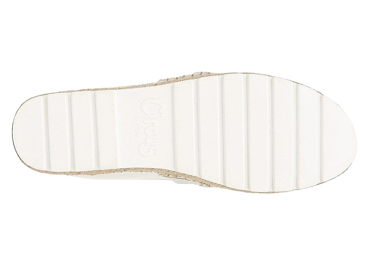 Circus by Sam Edelman Cora Espadrille Platform Slip-on in White | Lyst