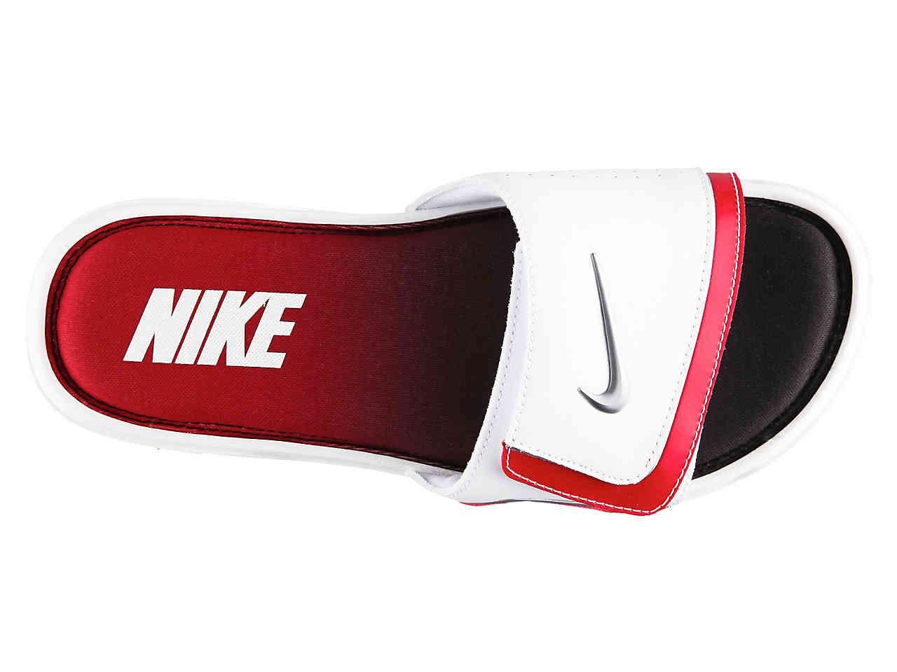 Nike Comfort Slide 2 Sandal in Red | Lyst