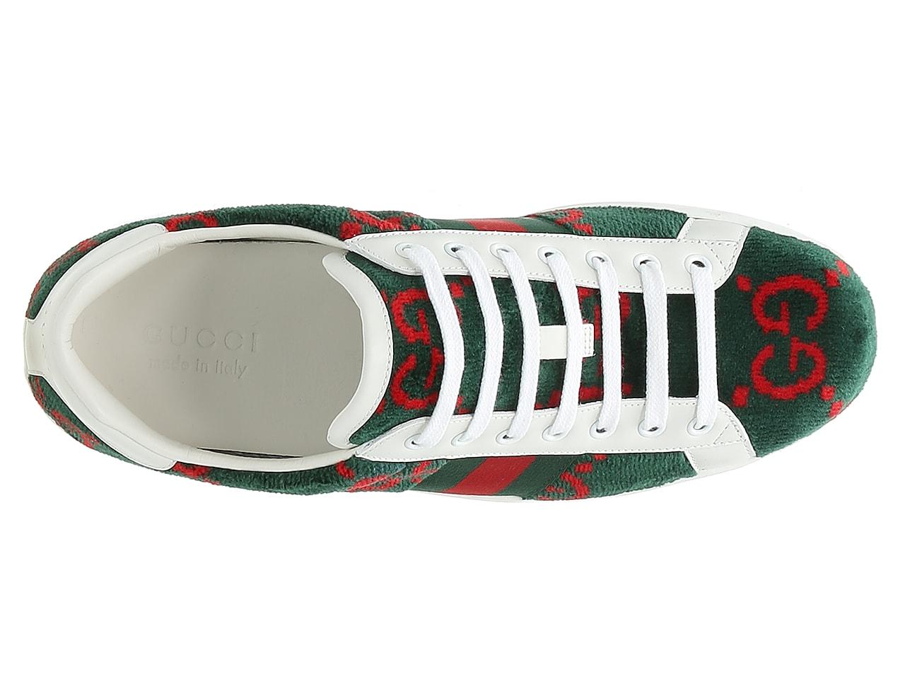 Gucci New Ace Sneaker in Green for Men Lyst