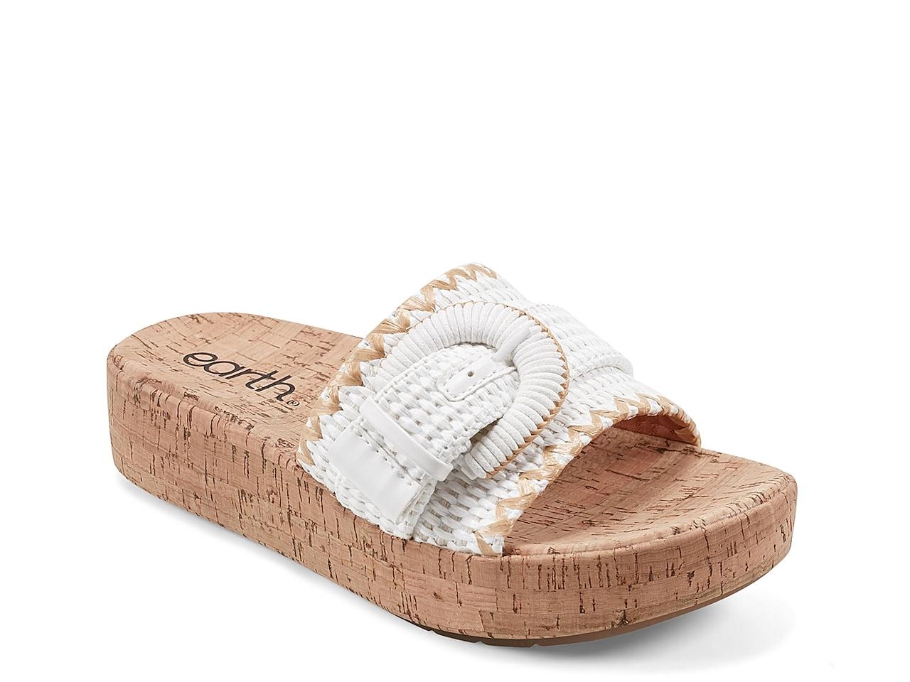 Earth origins white sandals sale