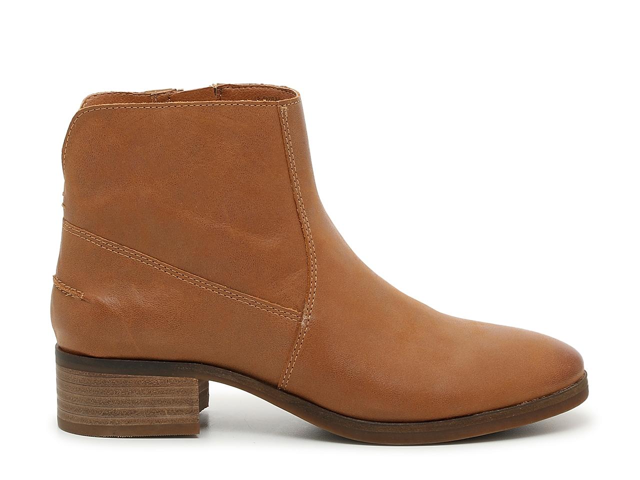 Lucky brand brown leather boots sales