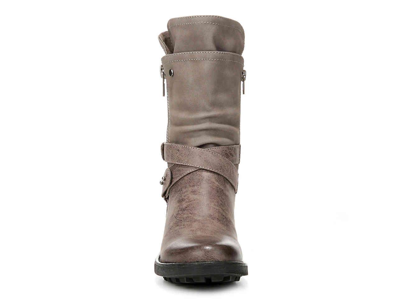 carlos by carlos santana sawyer moto boots taupe