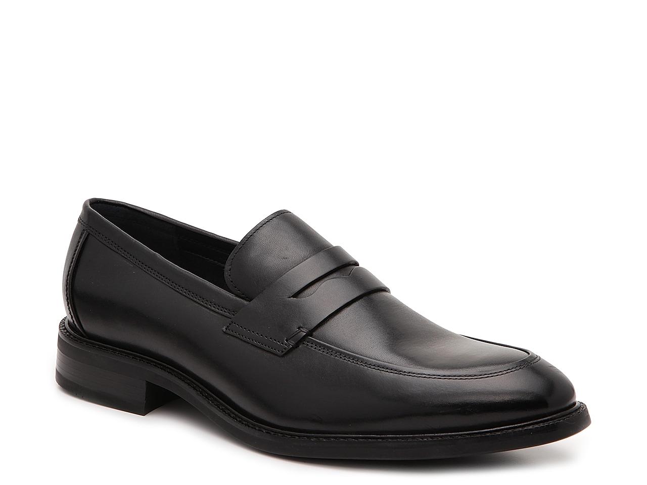 Cole Haan Leather Buckland Penny Loafer Black for - Lyst