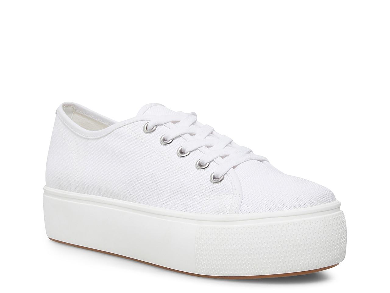 Steve Madden Elore Platform Sneaker in White | Lyst