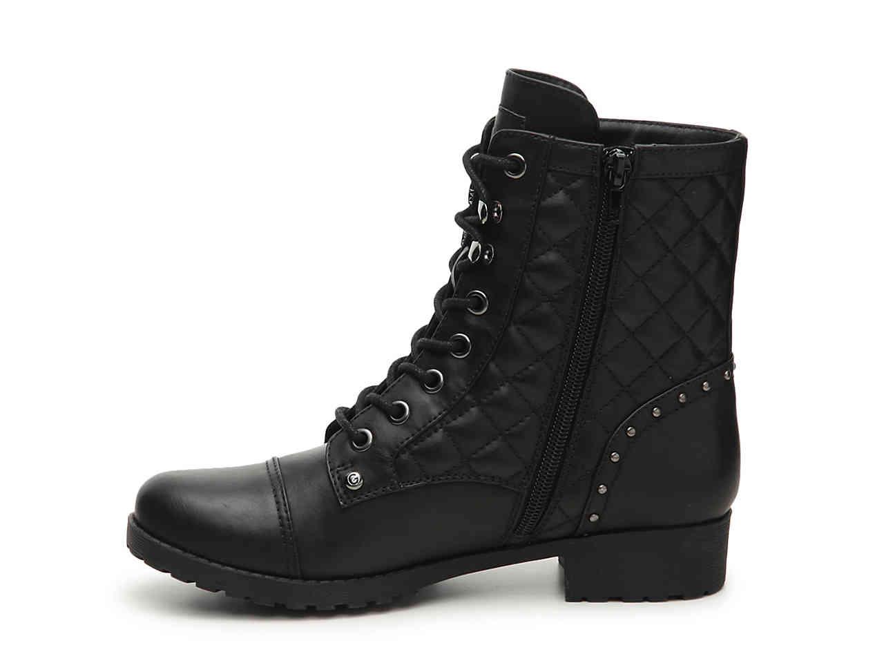 g by guess balmy combat boot