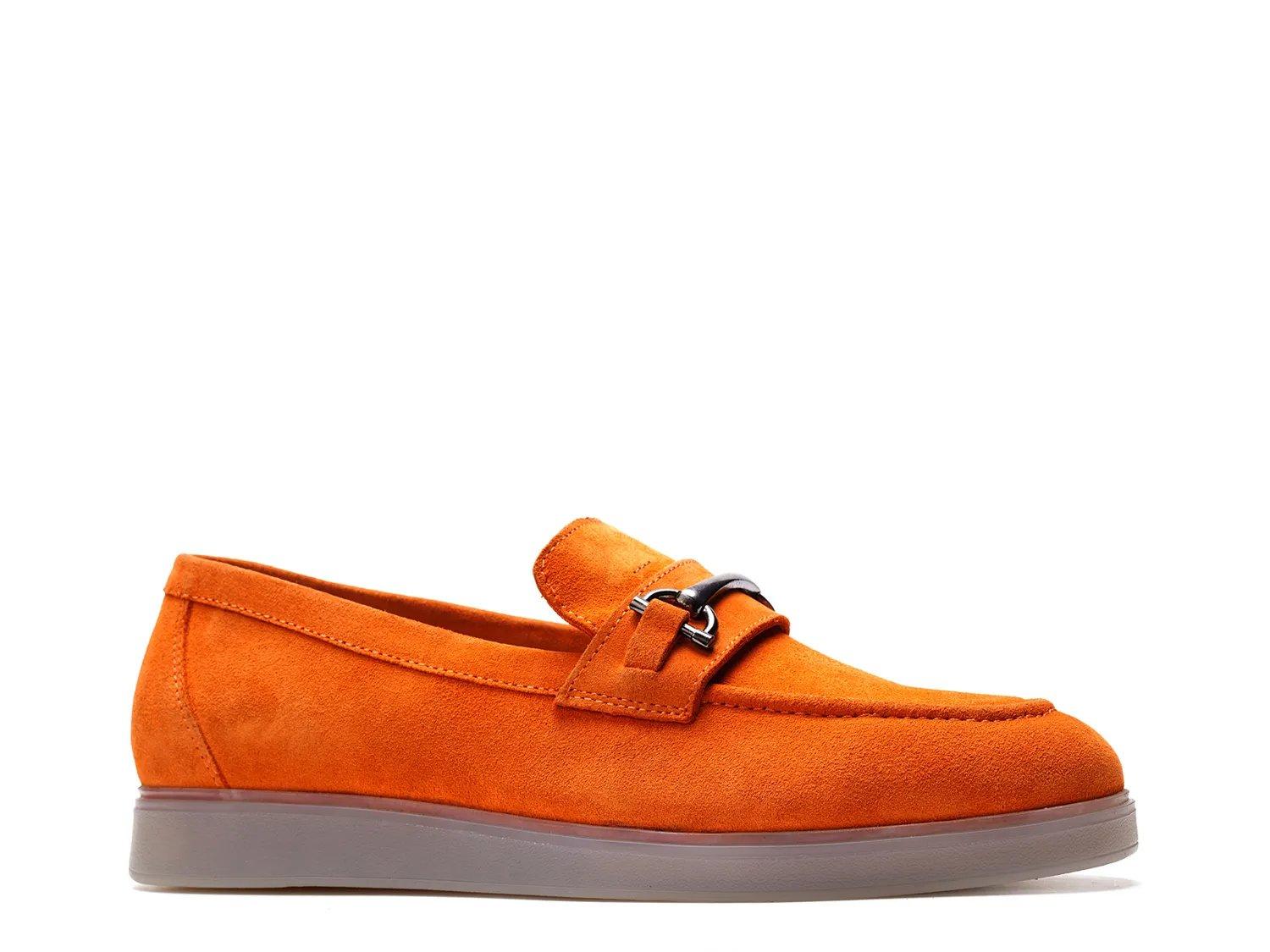 スニーカー Saint Laurent Fluo Orange Suede Ashe Loafers Saint Laurent Fluo Orange Suede Ashe loafer – LOZURI®