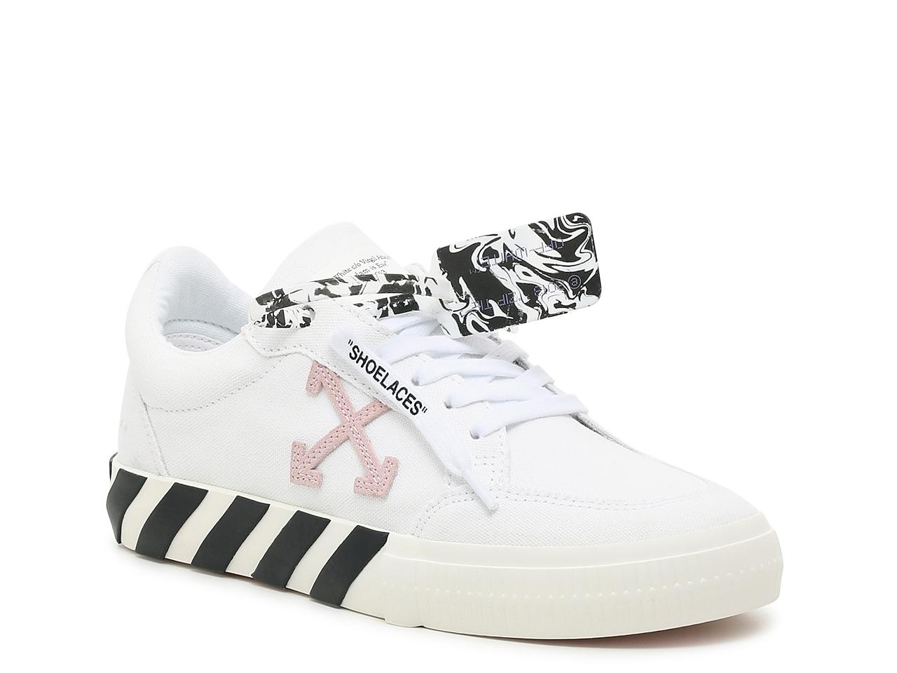Off-White c/o Virgil Abloh Low Vulcanized Canvas Sneaker in