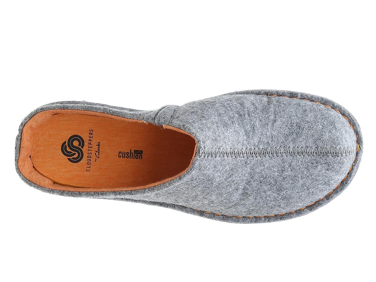 clarks step flow scuff slipper