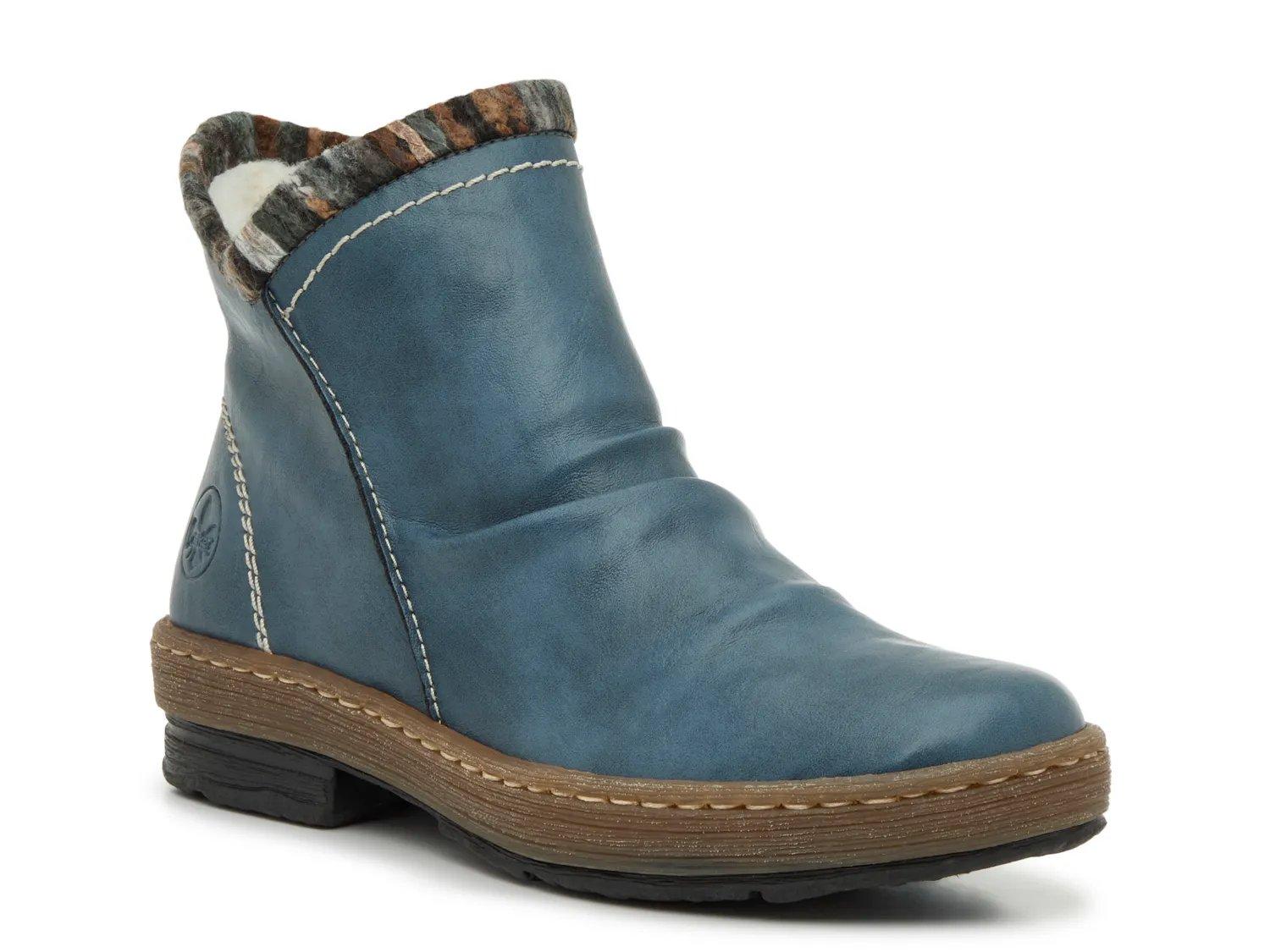 Rieker Felicitas 55 Bootie in Blue Lyst