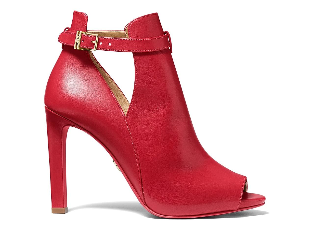MICHAEL Michael Kors Lawson Bootie in Red Lyst