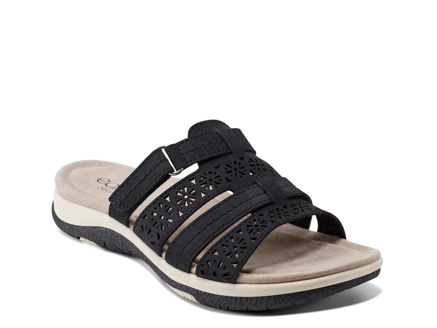 Slide Sandals Earth Origins Black Sandals NIB Women's Earth