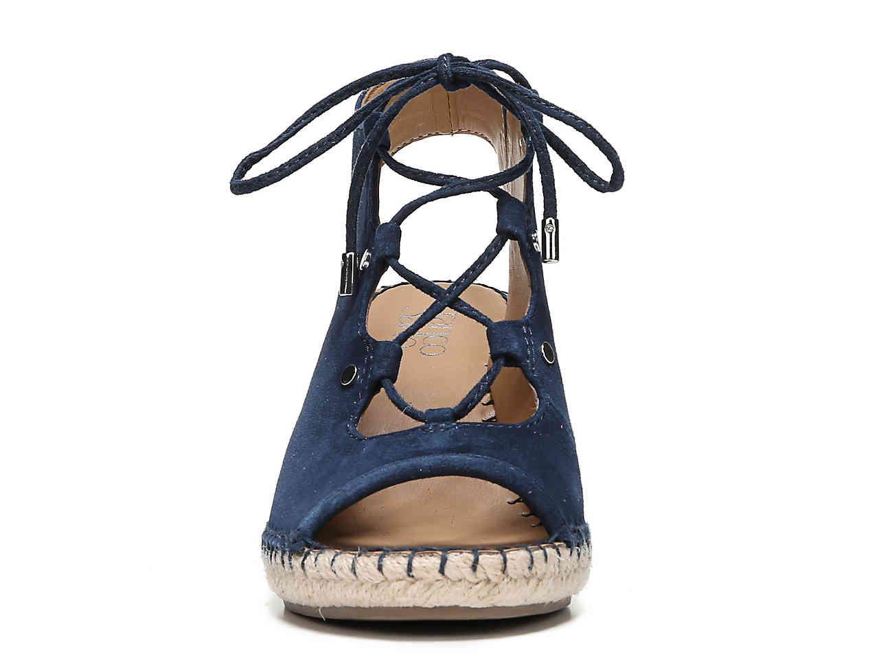 franco sarto navy sandals