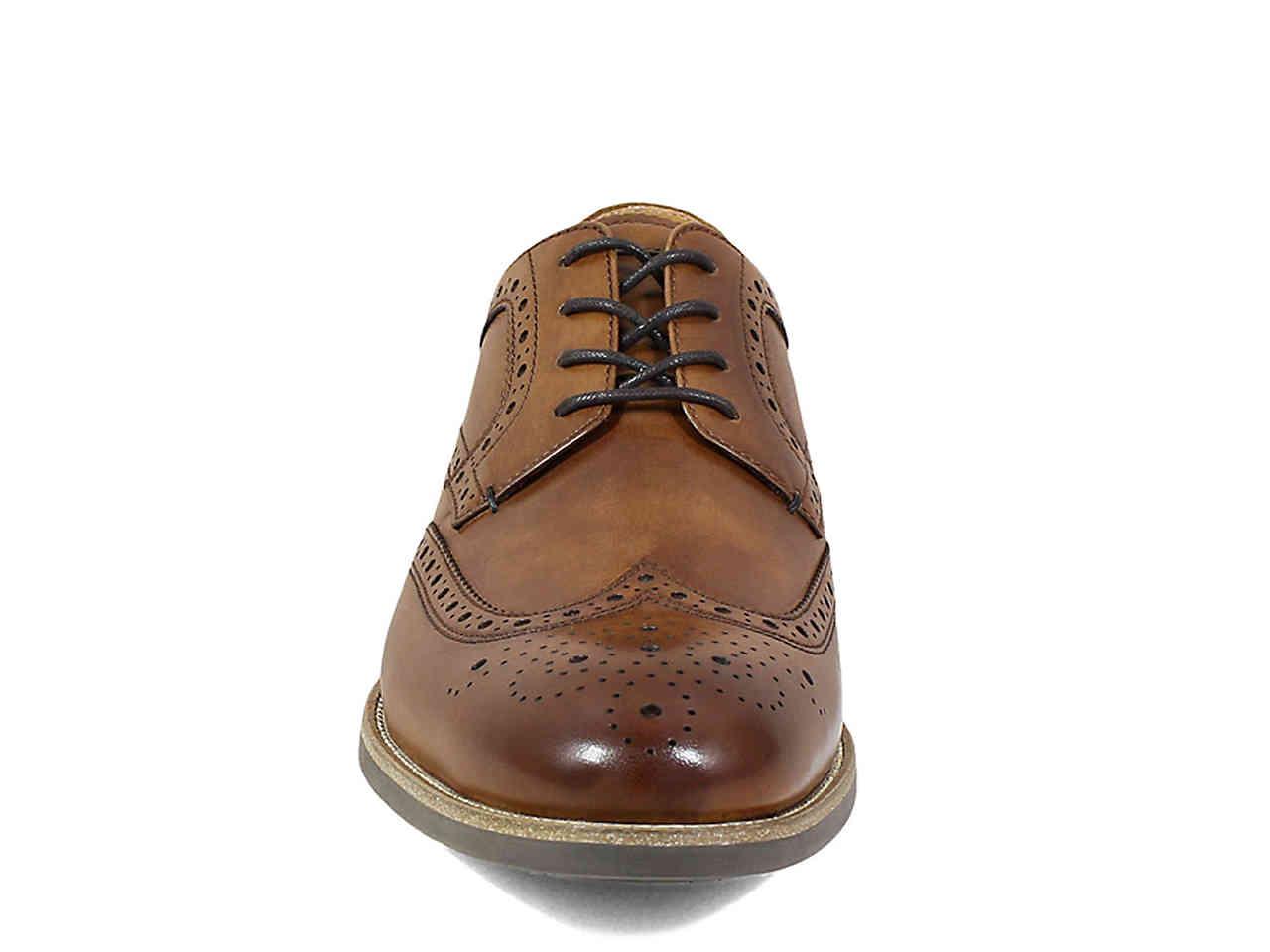 florsheim brown wingtip oxfords